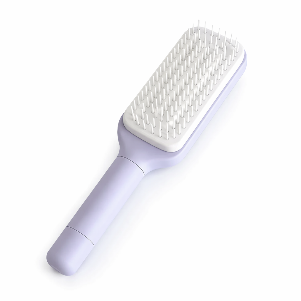 Self-Cleaning Hair Brush – Clean Your Brush in Seconds